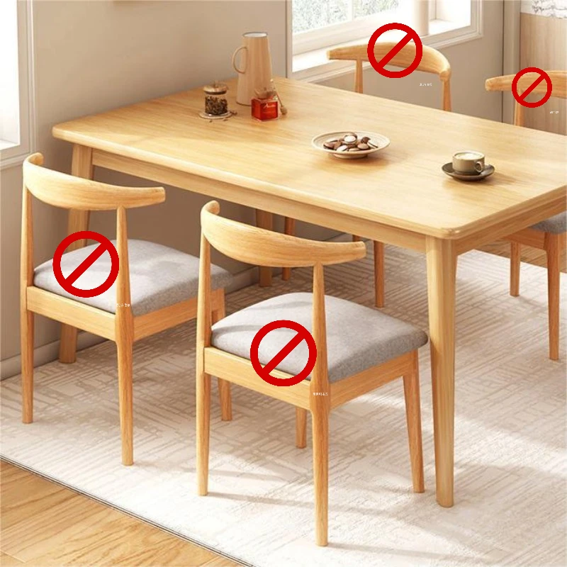 Solid Wood Leg Dining Table for Small Space Rectangular Family Kitchen Commercial Dining Set Dining Room Table Restaurant Table
Solid Wood Leg Dining Table for Small Space Rectangular Family Kitchen Commercial Dining Set Dining Room Table Restaurant Table