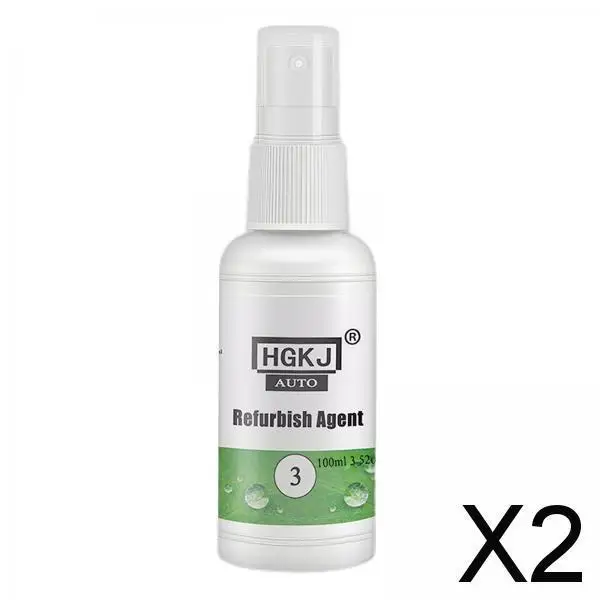 2xCar Plastic Parts Refurbish Agent Fit for Automotive Interior Exterior 100ml
2xCar Plastic Parts Refurbish Agent Fit for Automotive Interior Exterior 100ml