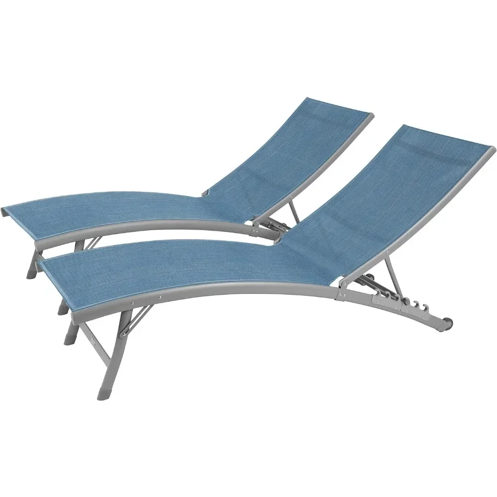 6 Position Aluminum Lounger With Wheel 2pc Set Freight Free Relaxing Chair Outdoor Furniture Recliner
6 Position Aluminum Lounger With Wheel 2pc Set Freight Free Relaxing Chair Outdoor Furniture Recliner