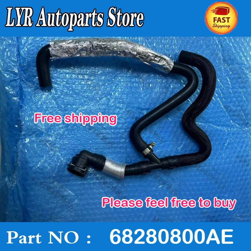High quality For Jeep Wrangler 2018-2024 Engine Coolant Overflow Hose 68280800AE car accessories
High quality For Jeep Wrangler 2018-2024 Engine Coolant Overflow Hose 68280800AE car accessories