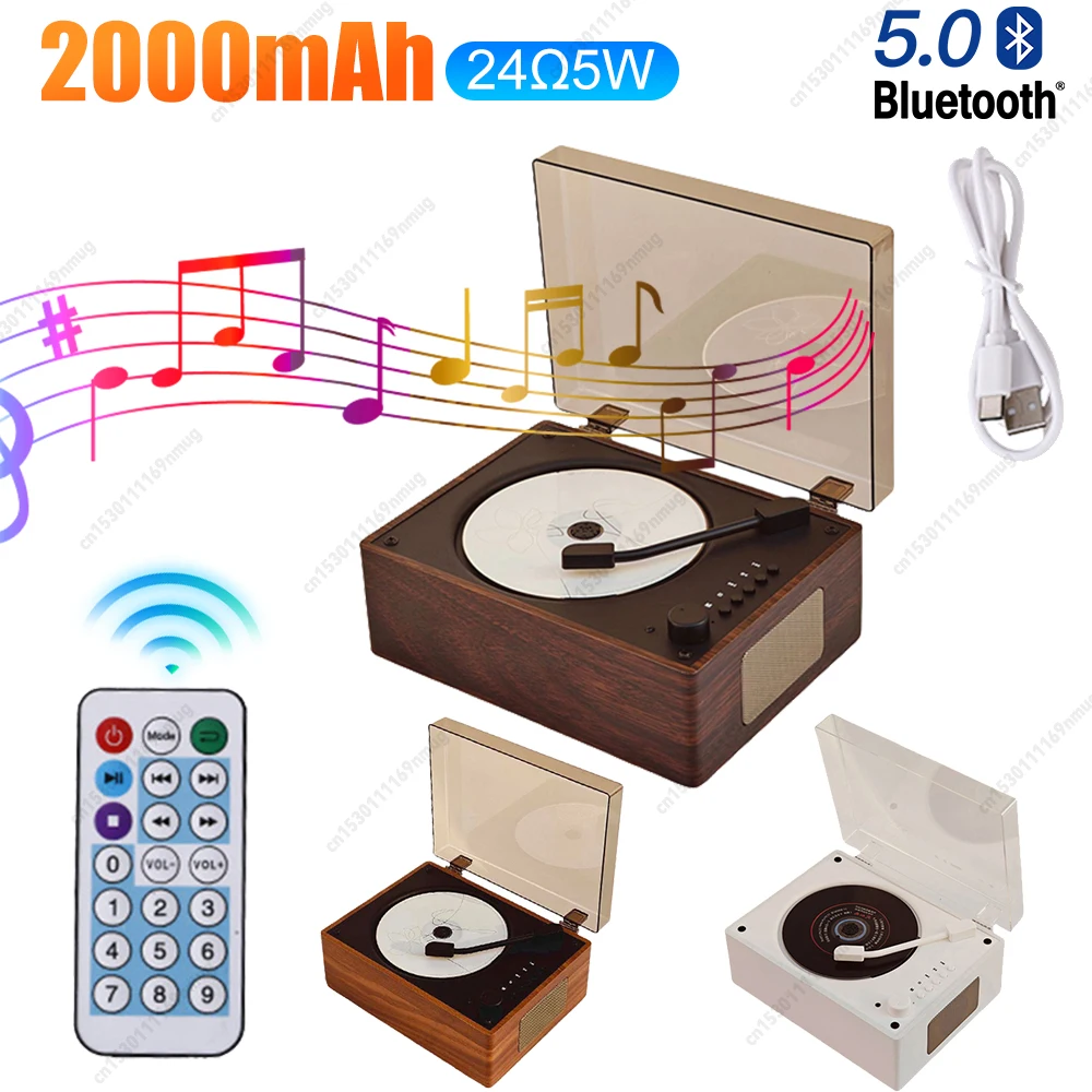 Домашний музыкальный плеер с функцией зарядки, поддержкой CD, BT, USB, 3.5 мм AUX, беспроводной динамик, Bluetooth 5.0, настольный CD-плеер для телефона
Домашний музыкальный плеер с функцией зарядки, поддержкой CD, BT, USB, 3.5 мм AUX, беспроводной динамик, Bluetooth 5.0, настольный CD-плеер для телефона