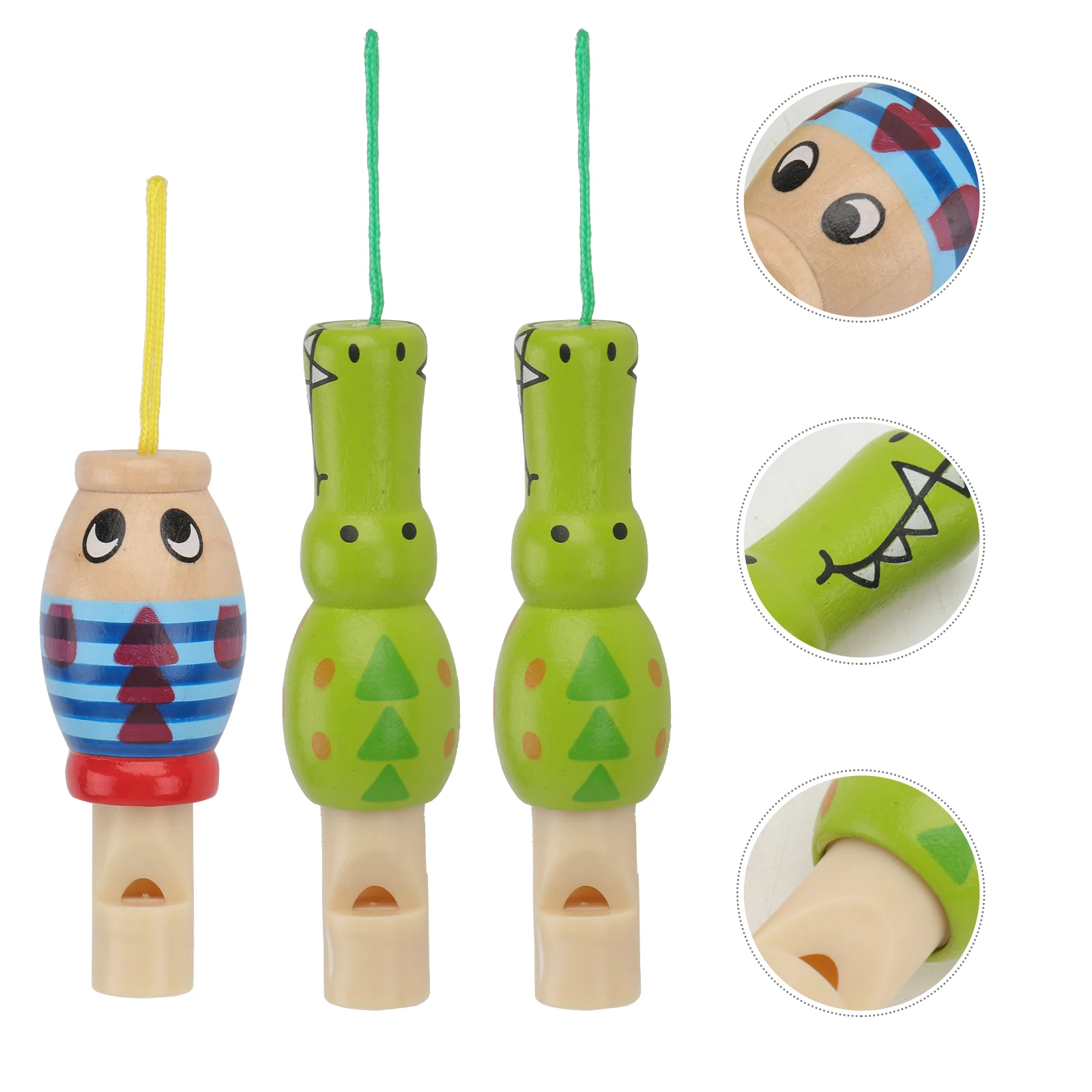 3pcs Cartoon Animal Whistles Kids Whistles Educational Music Instrument Sounds Toys Perfect Gift for Birthday (Random Color)
3pcs Cartoon Animal Whistles Kids Whistles Educational Music Instrument Sounds Toys Perfect Gift for Birthday (Random Color)