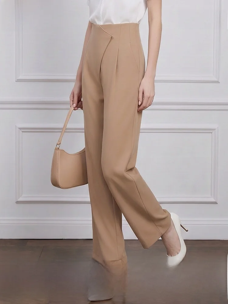 High Waist Drapey Suit Pants Women's Summer Minimalist Commute Fashion Loose Wide Leg Casual Pants Office Casual Trousers
High Waist Drapey Suit Pants Women's Summer Minimalist Commute Fashion Loose Wide Leg Casual Pants Office Casual Trousers