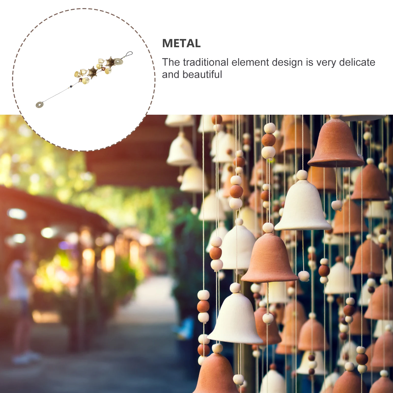 Copper Wind Chime Decoration outside Chimes for Unique Metal Outdoor Bell Birthday Gift Music
Copper Wind Chime Decoration outside Chimes for Unique Metal Outdoor Bell Birthday Gift Music