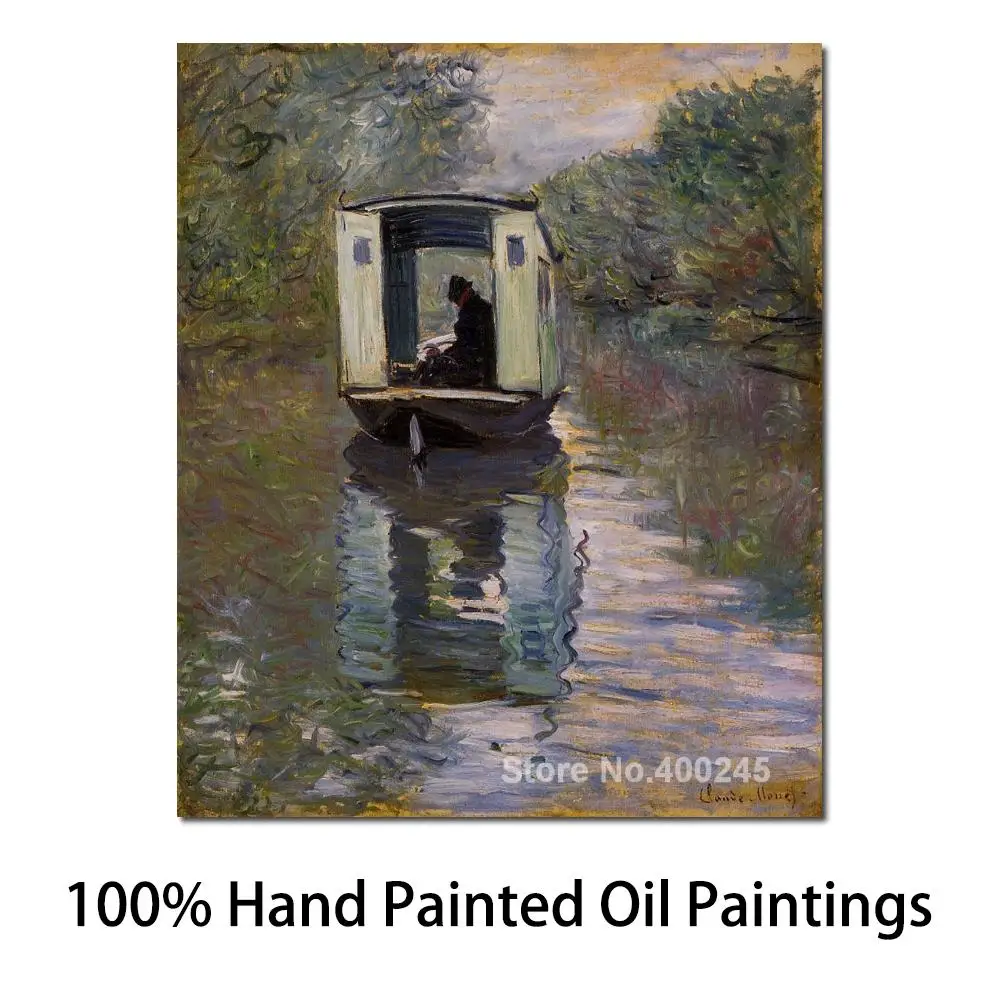 Холст Art Online репродукции картин Клода Моне Le Bateau Atelier (The Boat Studio) Высокое качество ручная роспись
Холст Art Online репродукции картин Клода Моне Le Bateau Atelier (The Boat Studio) Высокое качество ручная роспись