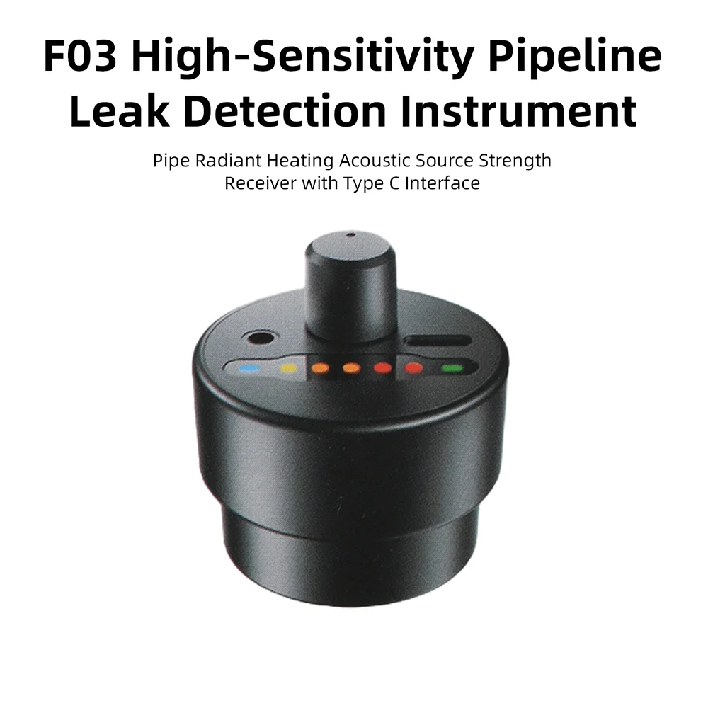 Water Mains Leak Detector Underground Pipe Leak Monitor Portable Type-C Leak Detector kit with Headphones for Indoor and Outdoor
Water Mains Leak Detector Underground Pipe Leak Monitor Portable Type-C Leak Detector kit with Headphones for Indoor and Outdoor