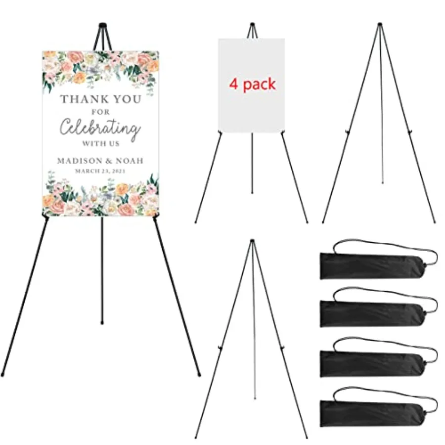 63'' Instant EaselEasel Stand for Display Art and Crafts Foldable Portable Ground Easel for Wedding Banner and Poster Display S
63'' Instant EaselEasel Stand for Display Art and Crafts Foldable Portable Ground Easel for Wedding Banner and Poster Display S