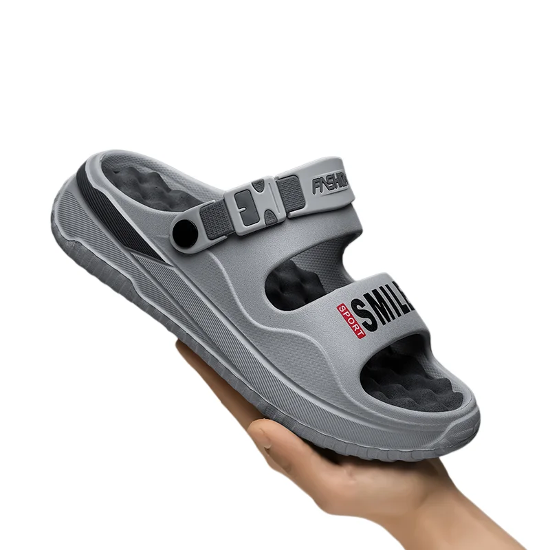 Summer New Men's Massage Slippers Indoor Outdoor Sandals Beach Comfortable Soft Slides Clogs Casual Shoes Male House Slippers
Summer New Men's Massage Slippers Indoor Outdoor Sandals Beach Comfortable Soft Slides Clogs Casual Shoes Male House Slippers