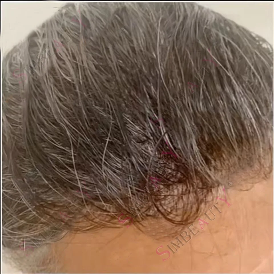 Grey Brown #310 Men Toupee 80% Natural Hairline 0.02mm Invisible Super Ultra Thin Skin PU Black Ash Blonde Human Hair Prosthesis
Grey Brown #310 Men Toupee 80% Natural Hairline 0.02mm Invisible Super Ultra Thin Skin PU Black Ash Blonde Human Hair Prosthesis