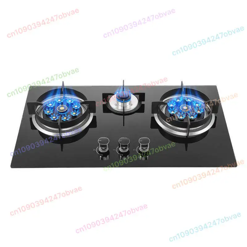 Gas Stove Household Table-embedded Dual-purpose Flip-top Three-burner Stove with Flameout Protection Gas Stove Natural
Gas Stove Household Table-embedded Dual-purpose Flip-top Three-burner Stove with Flameout Protection Gas Stove Natural