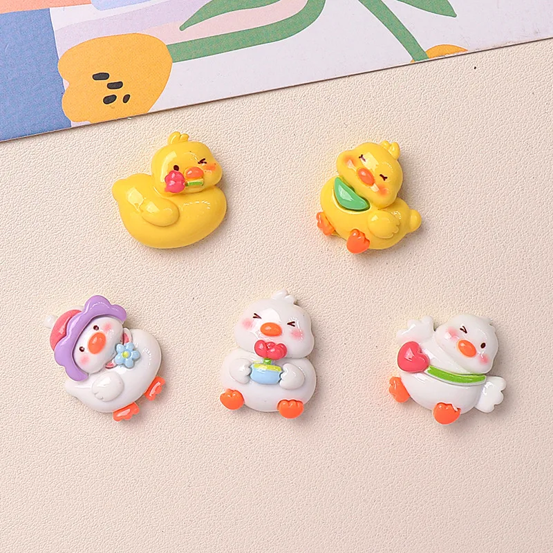 Duckling Cute Animal Resin Cartoon Cabochon 10pcs Resin Flatbacks for Decoration Accessories Wholesale Ornament Bulk Supplier
Duckling Cute Animal Resin Cartoon Cabochon 10pcs Resin Flatbacks for Decoration Accessories Wholesale Ornament Bulk Supplier