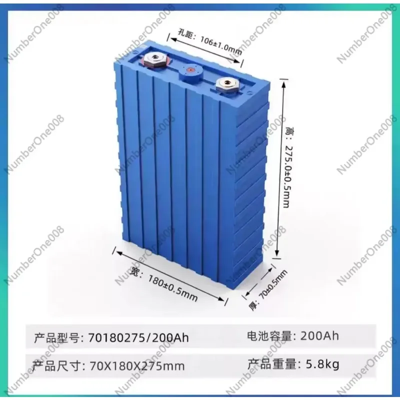 3.2V 200Ah Lithium Iron Phosphate Battery Deep Cycle DIY 12V 48V Scooter Solar Energy Storage RV EV Power Battery
3.2V 200Ah Lithium Iron Phosphate Battery Deep Cycle DIY 12V 48V Scooter Solar Energy Storage RV EV Power Battery