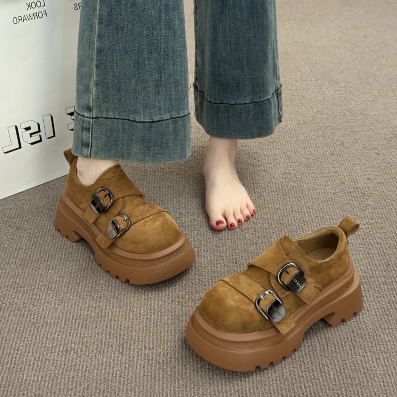 High-quality, Good-looking, Thick-soled, Round-toed, Fashionable, Versatile, Comfortable, Anti-slip and Breathable Women's Shoes
High-quality, Good-looking, Thick-soled, Round-toed, Fashionable, Versatile, Comfortable, Anti-slip and Breathable Women's Shoes