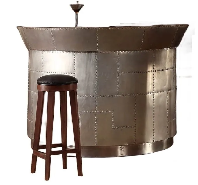 Pilot retro industrial style aluminum bar table, suitable for hotel apartment living room, with loft style
Pilot retro industrial style aluminum bar table, suitable for hotel apartment living room, with loft style