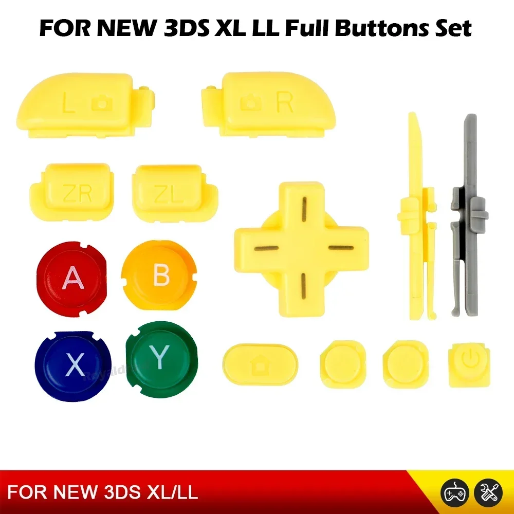 1Set Repair Buttons ABXY Button LR ZL ZR HOME Button For NEW 3DS XL LL NEW 3DS LL/XL Console Replacement Parts
1Set Repair Buttons ABXY Button LR ZL ZR HOME Button For NEW 3DS XL LL NEW 3DS LL/XL Console Replacement Parts