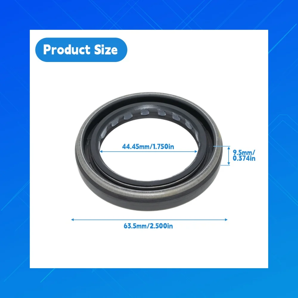 Premium UP0445E NBR Oil Seal 44.45x63.5x9.5mm DMHUI Fit for Sauer 90R100 90R130 90R180 90R250 Hydraulic Pump Parts
Premium UP0445E NBR Oil Seal 44.45x63.5x9.5mm DMHUI Fit for Sauer 90R100 90R130 90R180 90R250 Hydraulic Pump Parts