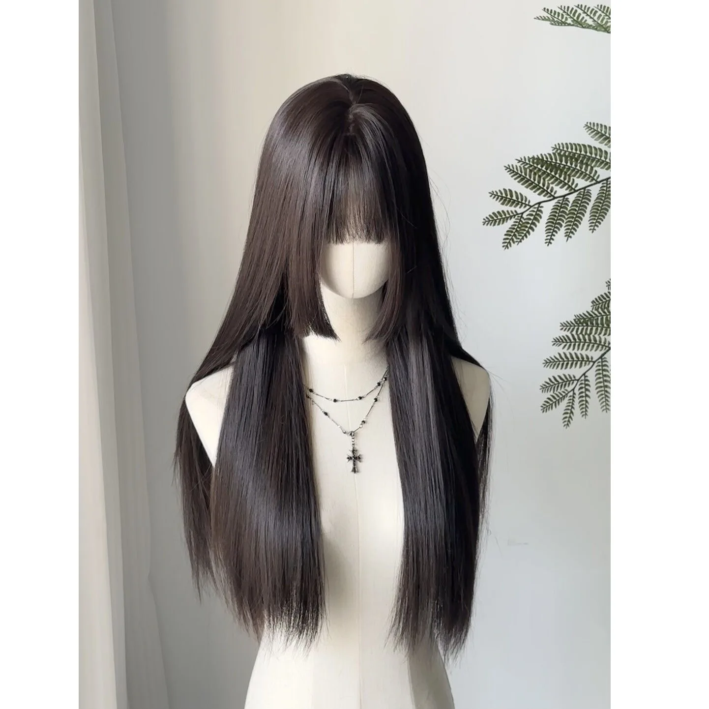 Koni Synthetic Princess-Cut Wig with No Cap Brown Black Long Straight Daily Natural Top Hairpiece for Cosplay Costume Styling
Koni Synthetic Princess-Cut Wig with No Cap Brown Black Long Straight Daily Natural Top Hairpiece for Cosplay Costume Styling