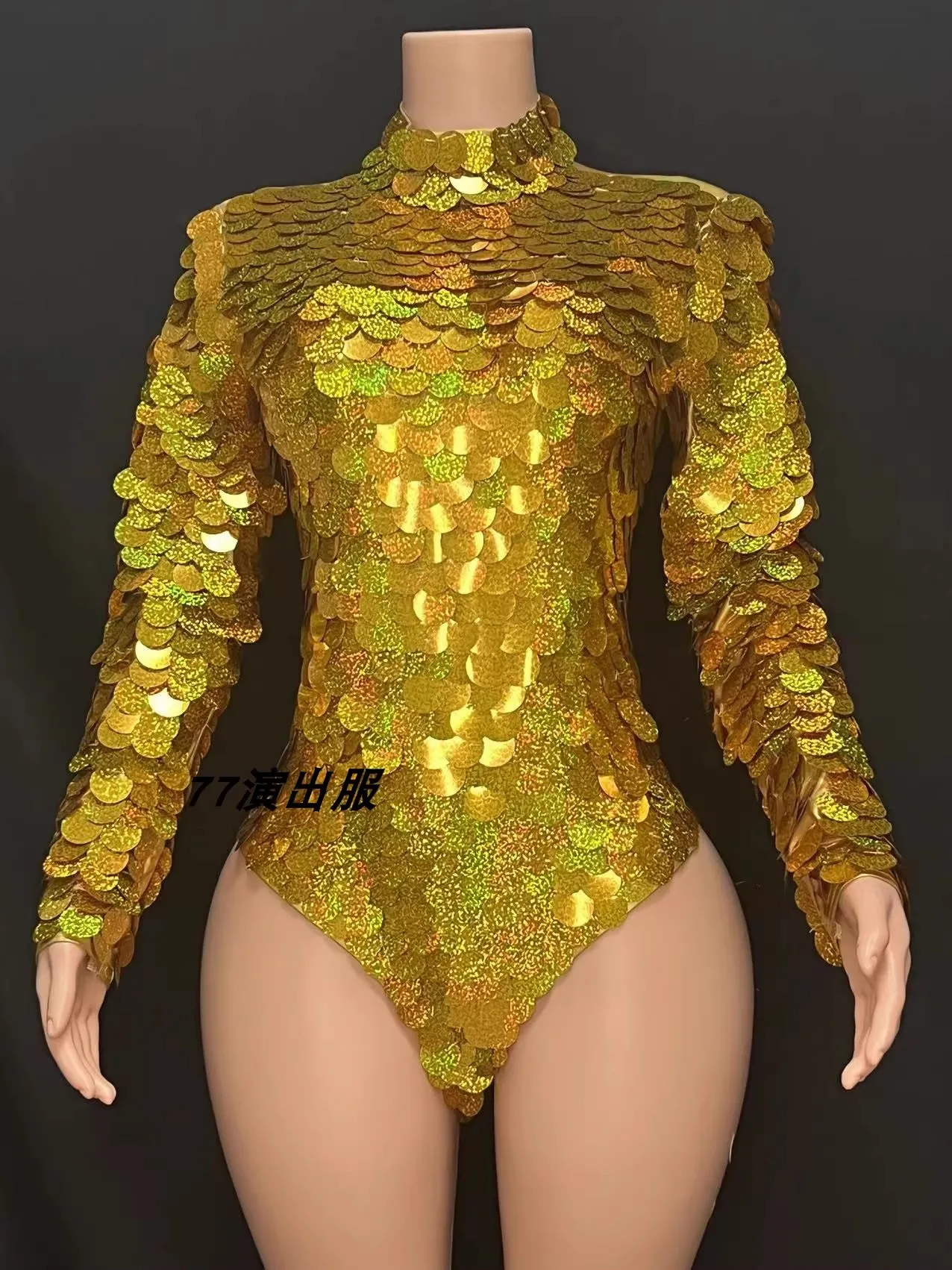 Golden Fantasy Laser Glitter Sequin Bodysuit Sexy Nightclub Bar DJDS Dance Team Show Female Singer Stage Party Prom Club Outfits
Golden Fantasy Laser Glitter Sequin Bodysuit Sexy Nightclub Bar DJDS Dance Team Show Female Singer Stage Party Prom Club Outfits
