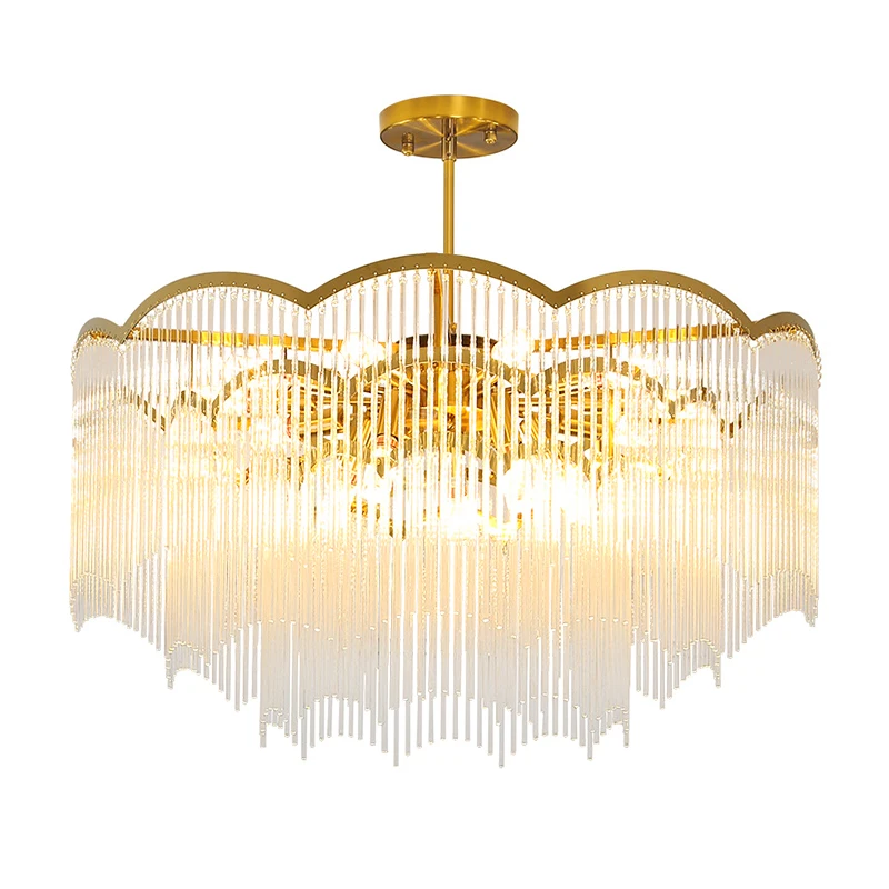 Luxury Glass Pendant Lights 2024 LED Dimmable Hanging Lamps for Ceiling Home Decoration Lustres for Living Room
Luxury Glass Pendant Lights 2024 LED Dimmable Hanging Lamps for Ceiling Home Decoration Lustres for Living Room