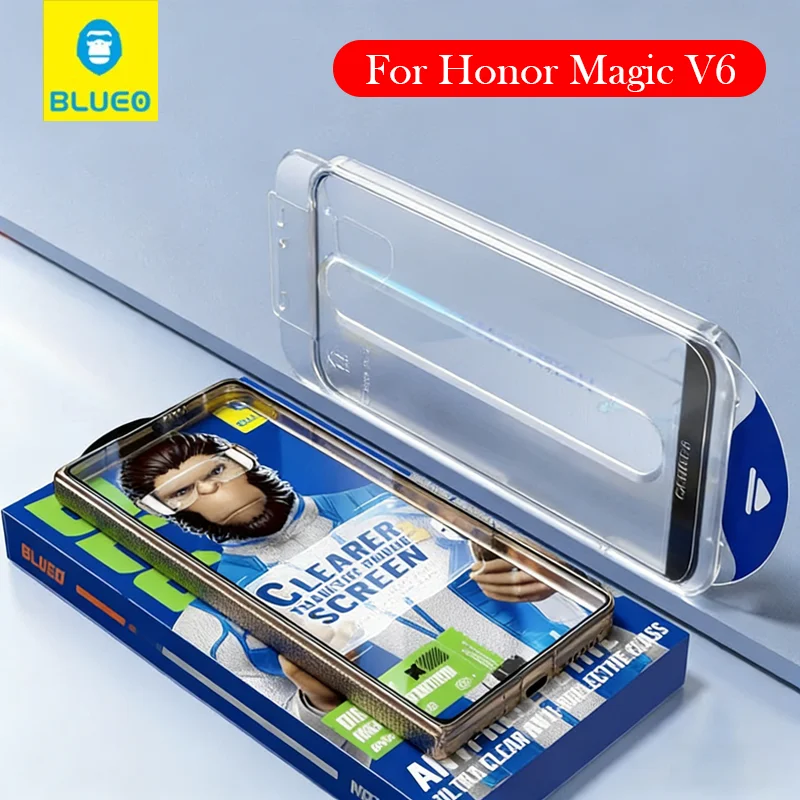 Blueo AR Tempered Glass For Honor Magic V6 Dust-free Installation Film Screen Protector for HONOR MAGIC V6
Blueo AR Tempered Glass For Honor Magic V6 Dust-free Installation Film Screen Protector for HONOR MAGIC V6