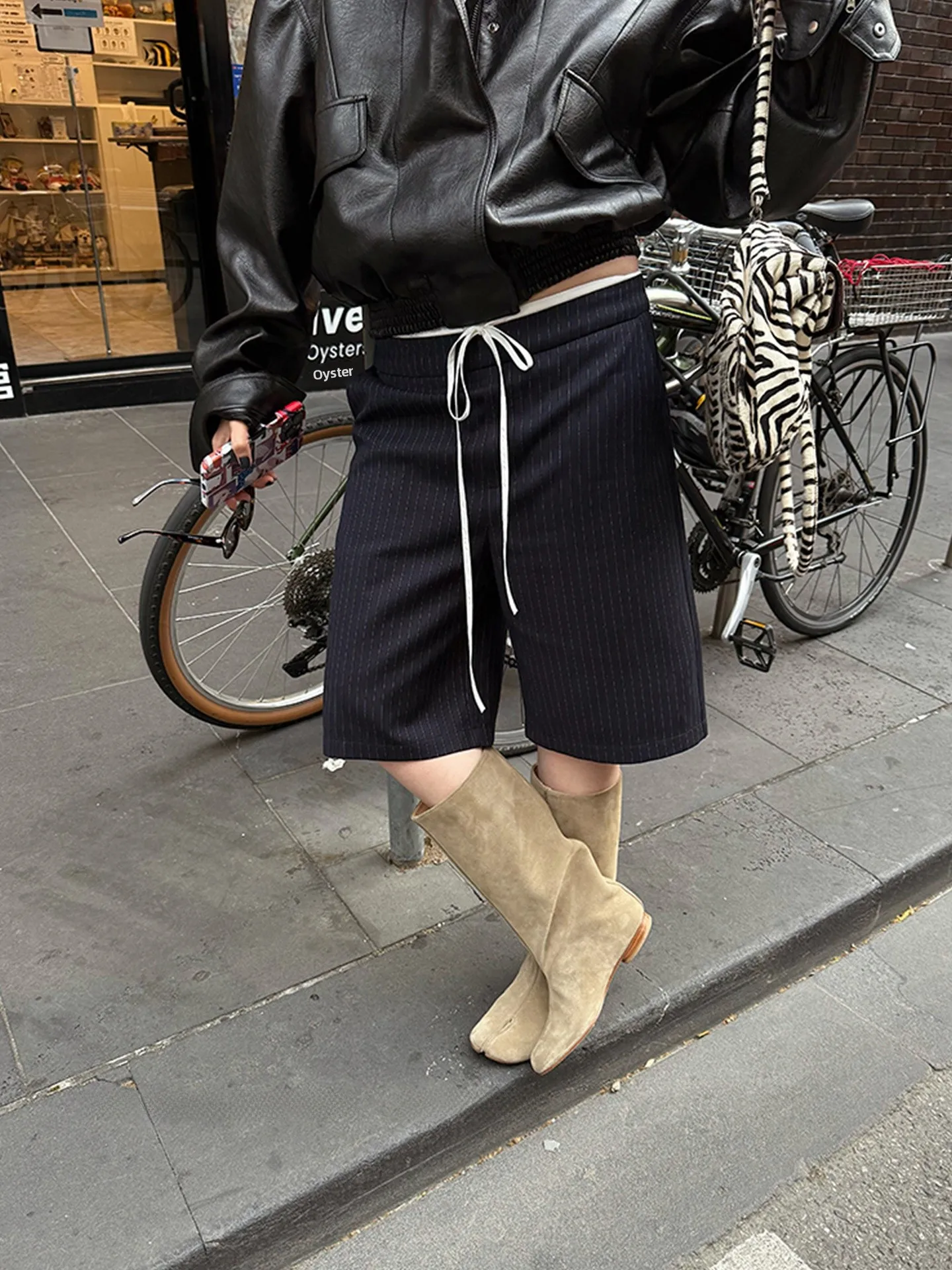 Women's Casual Striped Straight Leg Pants Elastic Waist Early Eight Commute Blue Jeans Spring 2026 New Sle Loose Fit
Women's Casual Striped Straight Leg Pants Elastic Waist Early Eight Commute Blue Jeans Spring 2026 New Sle Loose Fit