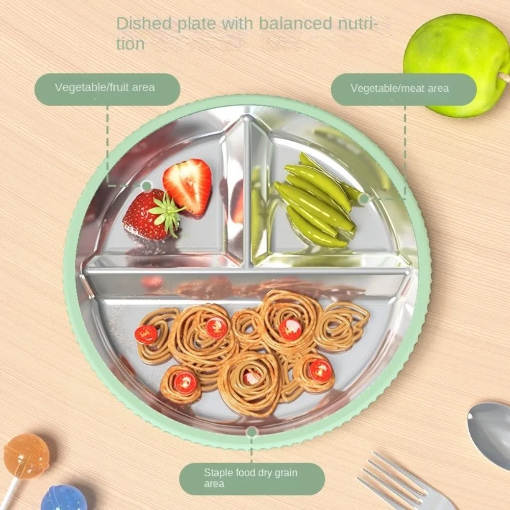 Divided Design Silicone Suction Cup Plates Detachable BPA Free Baby Sucker Dining Plate Non-Slip 304 Stainless Steel
Divided Design Silicone Suction Cup Plates Detachable BPA Free Baby Sucker Dining Plate Non-Slip 304 Stainless Steel