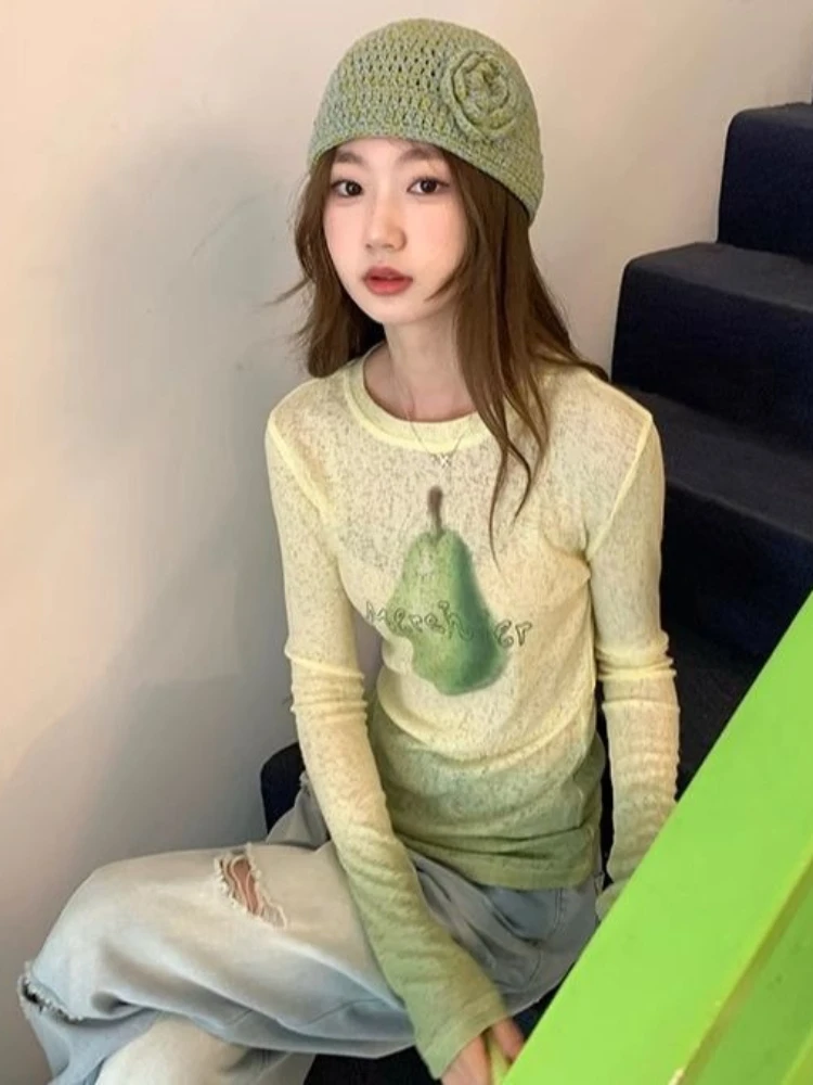 Y2k Aesthetic Tie-dye Printing Grunge Tees 2026 Streetwear Casual Slim Fit Vintage T-shirt Harajuku Women Sun Protection Tshirts
Y2k Aesthetic Tie-dye Printing Grunge Tees 2026 Streetwear Casual Slim Fit Vintage T-shirt Harajuku Women Sun Protection Tshirts