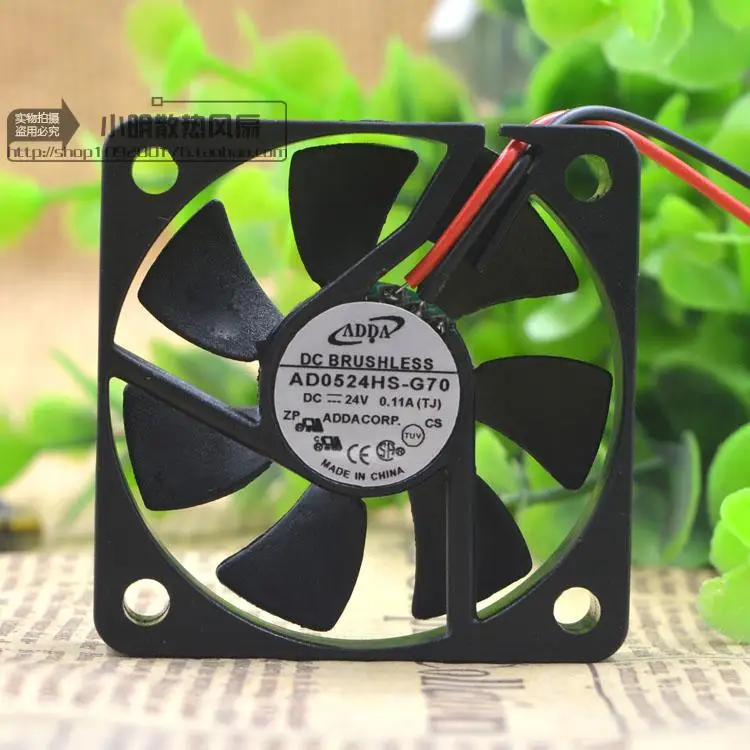 NEW ORIGINAL AD0524HS-G70 24V 0.11A 5010 50*50*10mm 5cm COOLING FAN
NEW ORIGINAL AD0524HS-G70 24V 0.11A 5010 50*50*10mm 5cm COOLING FAN