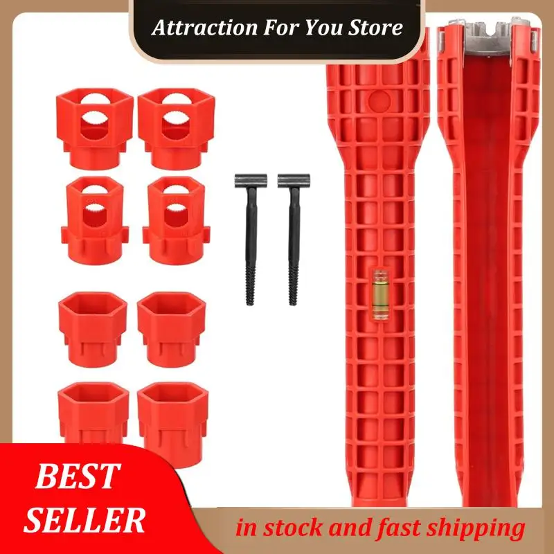 Hot Selling Faucet And Sink Wrench, 14 In 1 Faucet And Sink Installer Tool, Sink Drain Wrench Plumbing Tool, Pipe Wrench
Hot Selling Faucet And Sink Wrench, 14 In 1 Faucet And Sink Installer Tool, Sink Drain Wrench Plumbing Tool, Pipe Wrench