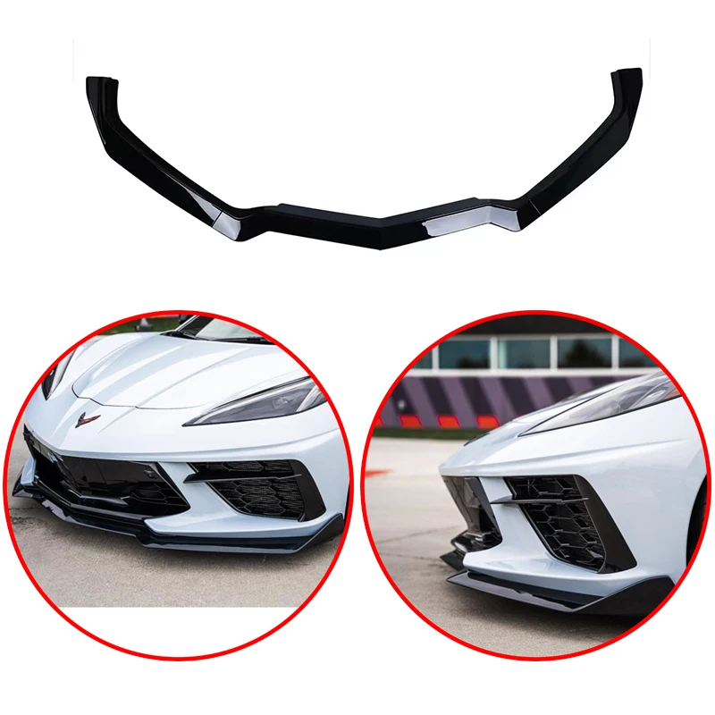 For Chevrolet Corvette C8 Z51 STG 2 Door 2020-2024 3/PCS Car Front Lip Spoiler Glossy Black Styling Accessoires Body Kit
For Chevrolet Corvette C8 Z51 STG 2 Door 2020-2024 3/PCS Car Front Lip Spoiler Glossy Black Styling Accessoires Body Kit