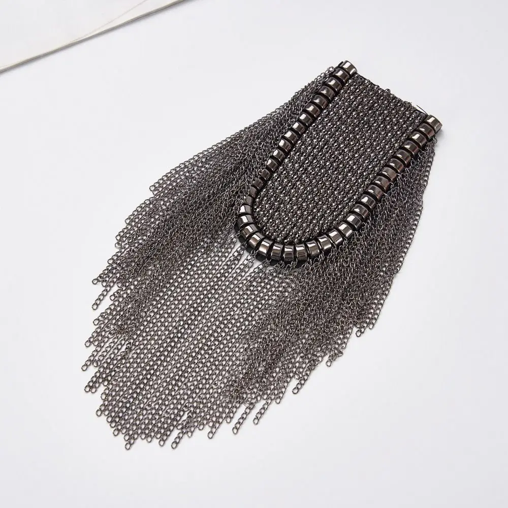 Clothing Accessories Pin Tassel Chain Epaulette Breastpin Cool Brooch Shoulder Board Shiny DIY Jacket Vintage Brooch Women
Clothing Accessories Pin Tassel Chain Epaulette Breastpin Cool Brooch Shoulder Board Shiny DIY Jacket Vintage Brooch Women