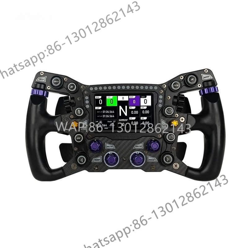 Для CONSPIT MAX 01, легкая конфигурация из углеродного волокна, профессиональное рулевое колесо с обратной связью по силу F1
Для CONSPIT MAX 01, легкая конфигурация из углеродного волокна, профессиональное рулевое колесо с обратной связью по силу F1