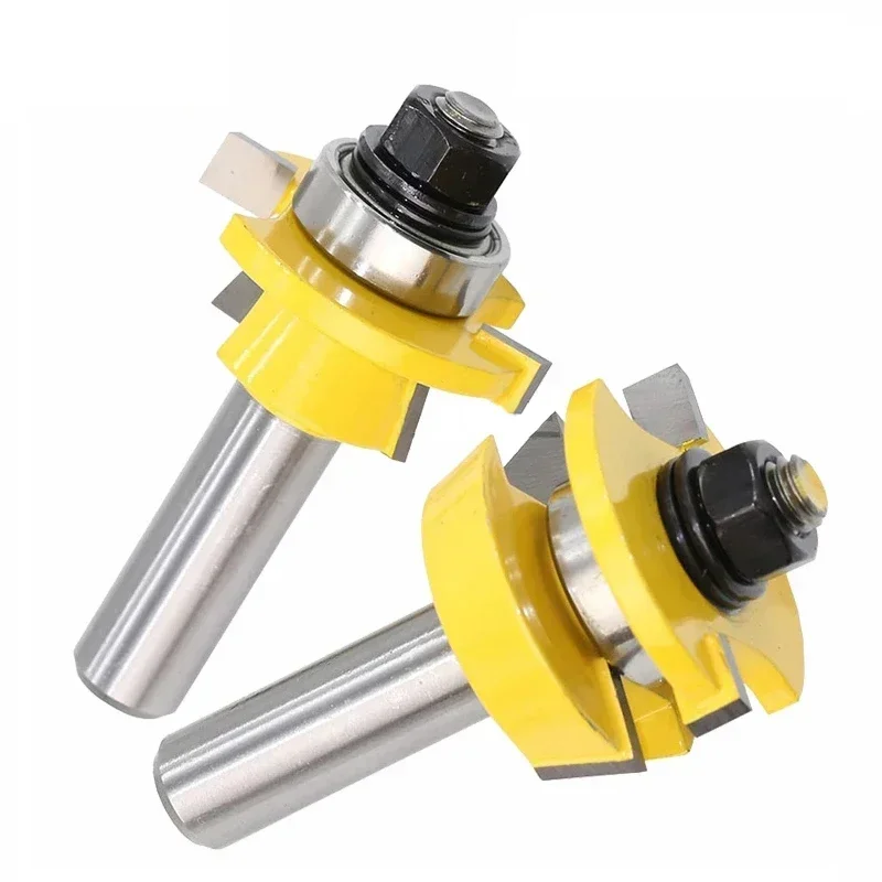 2pcs 12mm 1/2" Shank Shaker Rail & Stile Router Bits Set Carbide Door Knife Woodworking Tenon Cutter Tools for Wood
2pcs 12mm 1/2" Shank Shaker Rail & Stile Router Bits Set Carbide Door Knife Woodworking Tenon Cutter Tools for Wood