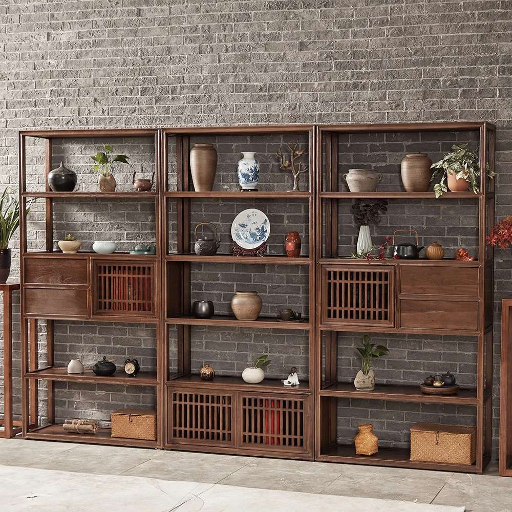 Новый китайский стиль, деревянный вяз, антикварный шкаф-витрина, перегородка для гостиной, чайный шкаф из массива дерева, подставка для чайной комнаты, офисное хранение
Новый китайский стиль, деревянный вяз, антикварный шкаф-витрина, перегородка для гостиной, чайный шкаф из массива дерева, подставка для чайной комнаты, офисное хранение