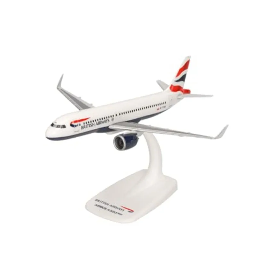 Snap-Fit Model Airplane Airbus A320neo, Airplane, Miniature in Scale 1:200, Collector's Item, Model with Stand, Plastic
Snap-Fit Model Airplane Airbus A320neo, Airplane, Miniature in Scale 1:200, Collector's Item, Model with Stand, Plastic