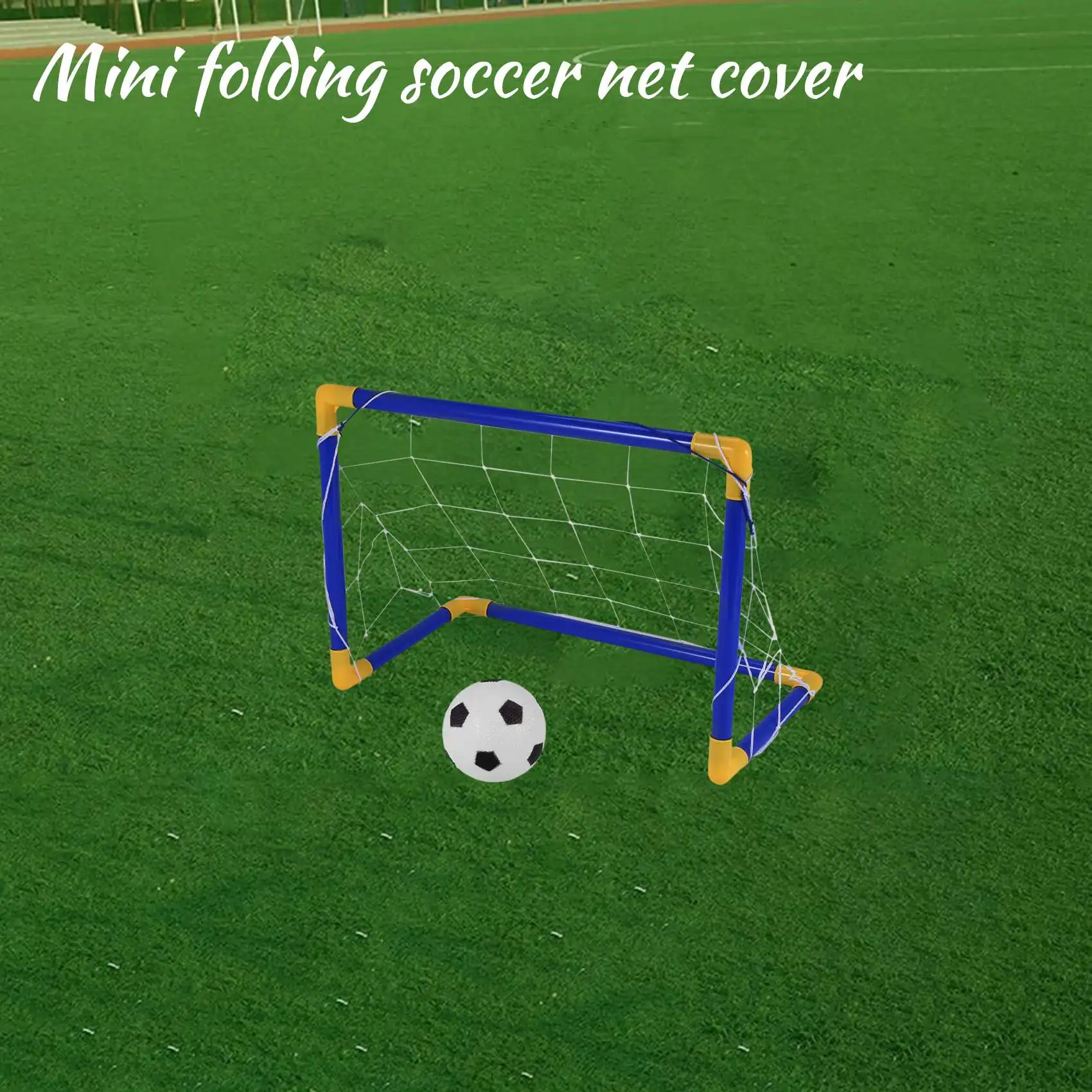 Indoor Mini Folding Football Soccer Ball Goal Post Net Set+Pump Kids Sport Outdoor Home Game Child Birthday Gift Plastic
Indoor Mini Folding Football Soccer Ball Goal Post Net Set+Pump Kids Sport Outdoor Home Game Child Birthday Gift Plastic