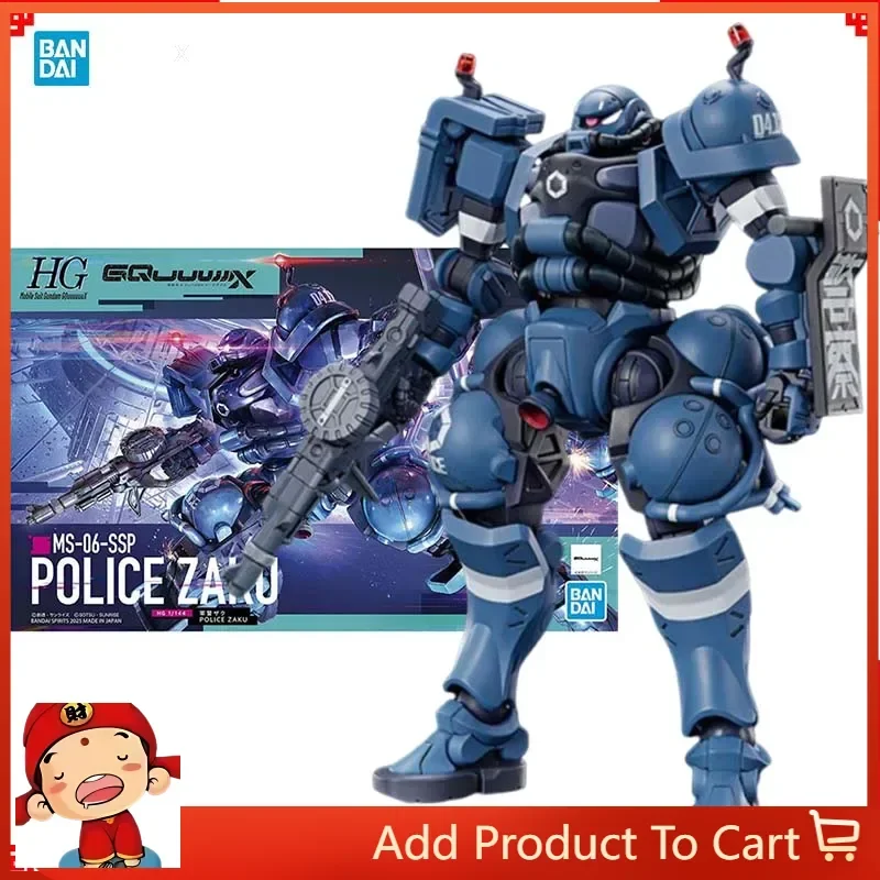 Bandai Gundam Model Kit HG MSGG Police Zaku Anime Figures Gunpla Building Kit Gundam Collectibles Action Figure Toys Boys Gift
Bandai Gundam Model Kit HG MSGG Police Zaku Anime Figures Gunpla Building Kit Gundam Collectibles Action Figure Toys Boys Gift