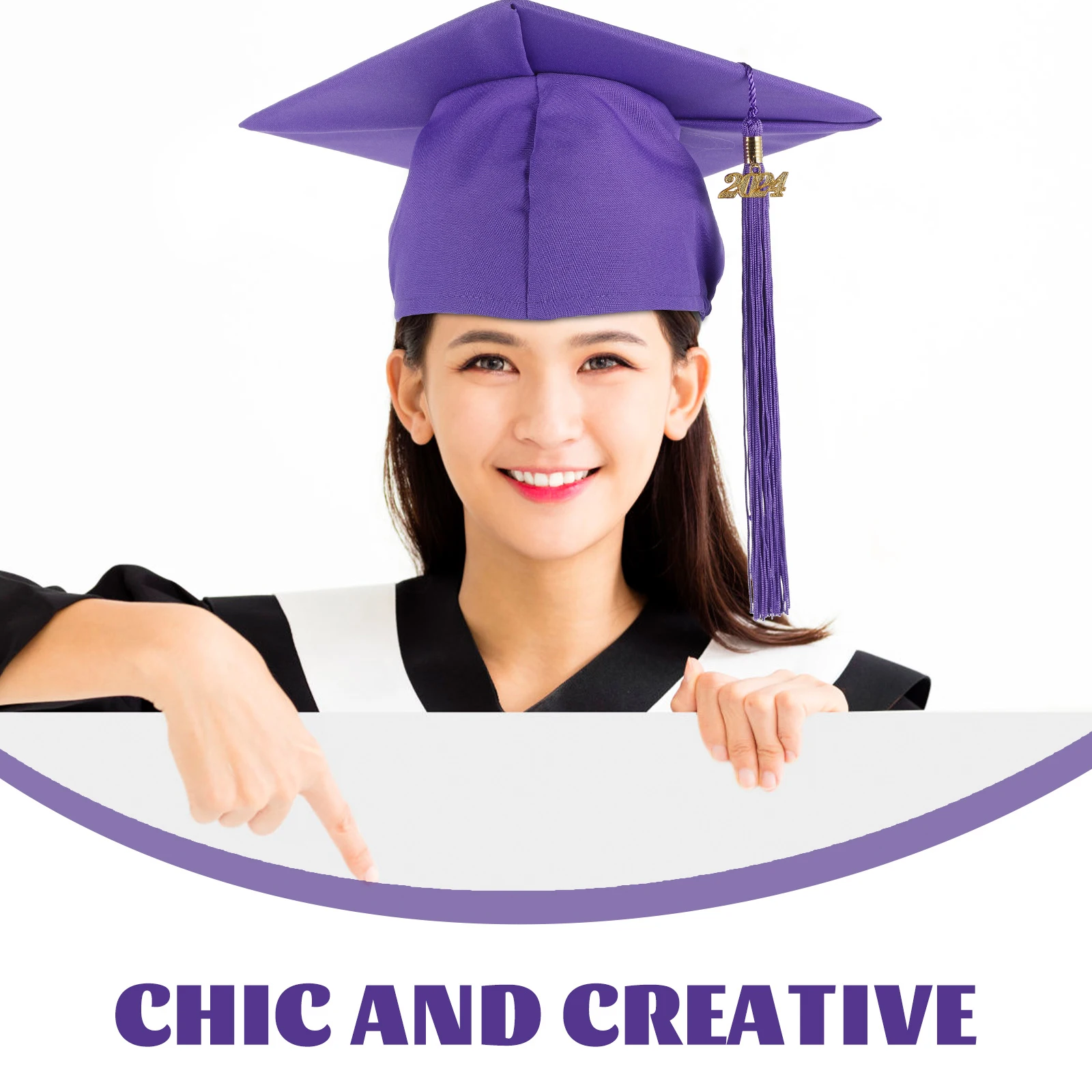 Bachelor Cap Hats Graduation Party Supplies Men Women Fringe Decorations Polyester Material School Ceremony Props Compact Light
Bachelor Cap Hats Graduation Party Supplies Men Women Fringe Decorations Polyester Material School Ceremony Props Compact Light