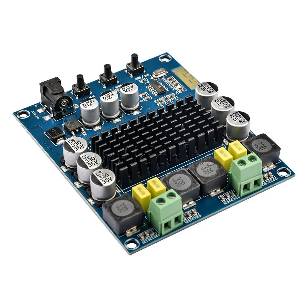 Двухканальная плата цифрового усилителя мощности TPA3116 D2 120 Вт + 120 Вт Bluetooth
Двухканальная плата цифрового усилителя мощности TPA3116 D2 120 Вт + 120 Вт Bluetooth