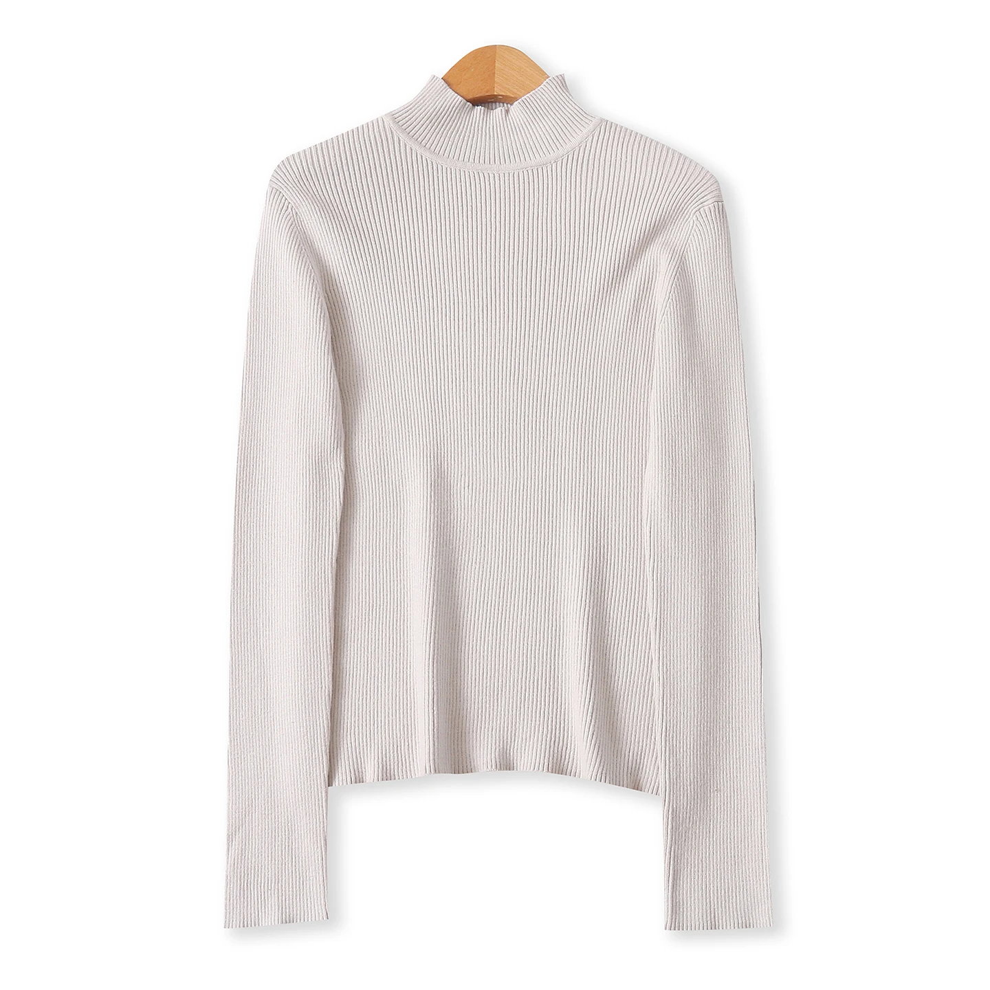 Women's Slim Fit High Elastici Long Sve Knitted Sweater f High Collar Autumn Winter New Sle Base Layer Cuff 8977
Women's Slim Fit High Elastici Long Sve Knitted Sweater f High Collar Autumn Winter New Sle Base Layer Cuff 8977