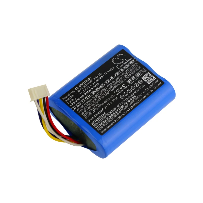 Аккумулятор для T7 PN: J271/ICR186&50NQ-3S 3400 мАч / 37,74 Вт·ч
Аккумулятор для T7 PN: J271/ICR186&50NQ-3S 3400 мАч / 37,74 Вт·ч