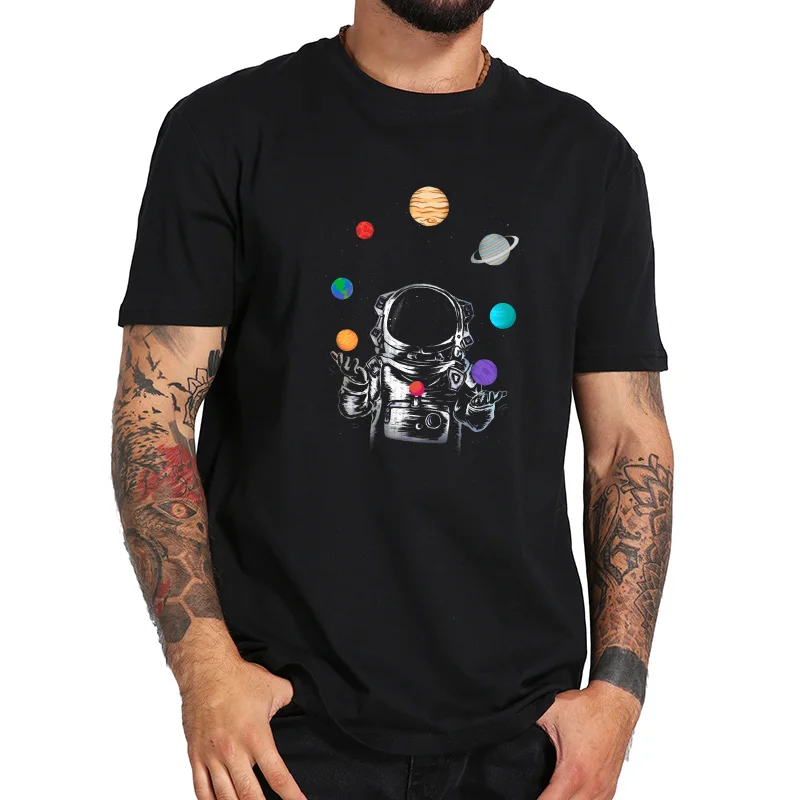 FPSize 100% Cotton Astronaut Play The Planet As The Magic Fashionable Summer Comfortable Breathable Tee shirt
FPSize 100% Cotton Astronaut Play The Planet As The Magic Fashionable Summer Comfortable Breathable Tee shirt