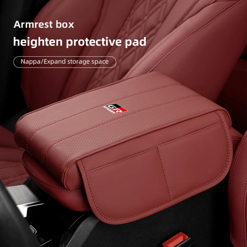 Leather Car Armrest Mat Protection Cushion Storage Bag For GR SPORT Toyota Yaris Chr Rav4 Corolla Camry Prius TRD Highlander
Leather Car Armrest Mat Protection Cushion Storage Bag For GR SPORT Toyota Yaris Chr Rav4 Corolla Camry Prius TRD Highlander