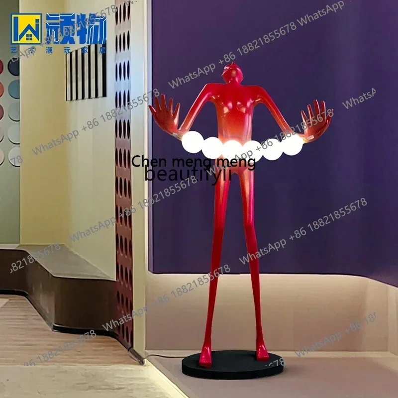 DD Nordic humanoid art sculpture floor-to-ceiling hugging home exhibition hall window floor-to-ceiling ornament
DD Nordic humanoid art sculpture floor-to-ceiling hugging home exhibition hall window floor-to-ceiling ornament