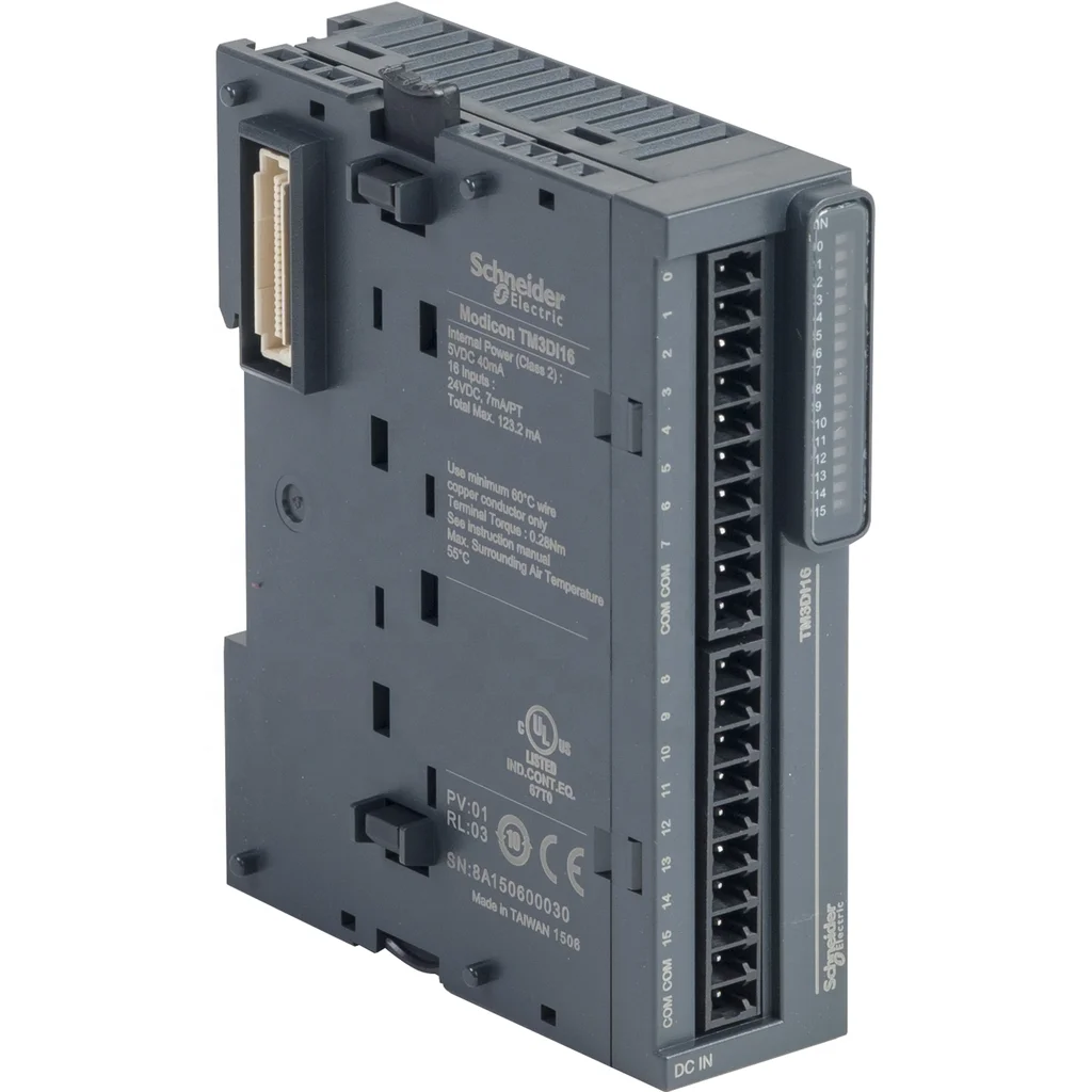 New Electric Discrete Input Module From Modicon TM3 Series
