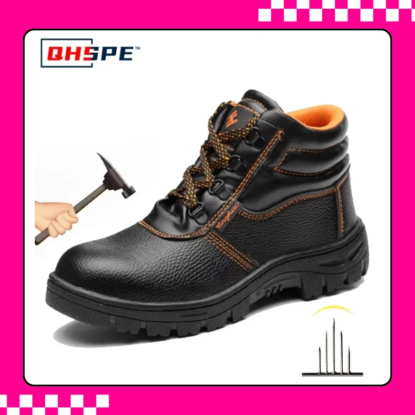 Men's Indestructible Work Boots - Anti-Smash & Puncture Proof Safety Shoes, Waterproof Wear-Resistant Work Sneakers
Men's Indestructible Work Boots - Anti-Smash & Puncture Proof Safety Shoes, Waterproof Wear-Resistant Work Sneakers