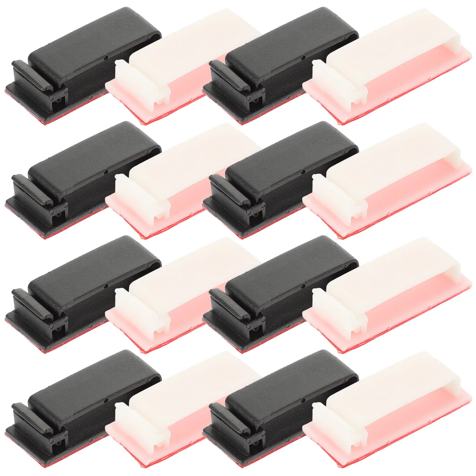 20pcs Cable Organizer Clips Black White Wire Management Under Desk Cord Holder Data Line Storage Tidy Desk Accessories
20pcs Cable Organizer Clips Black White Wire Management Under Desk Cord Holder Data Line Storage Tidy Desk Accessories