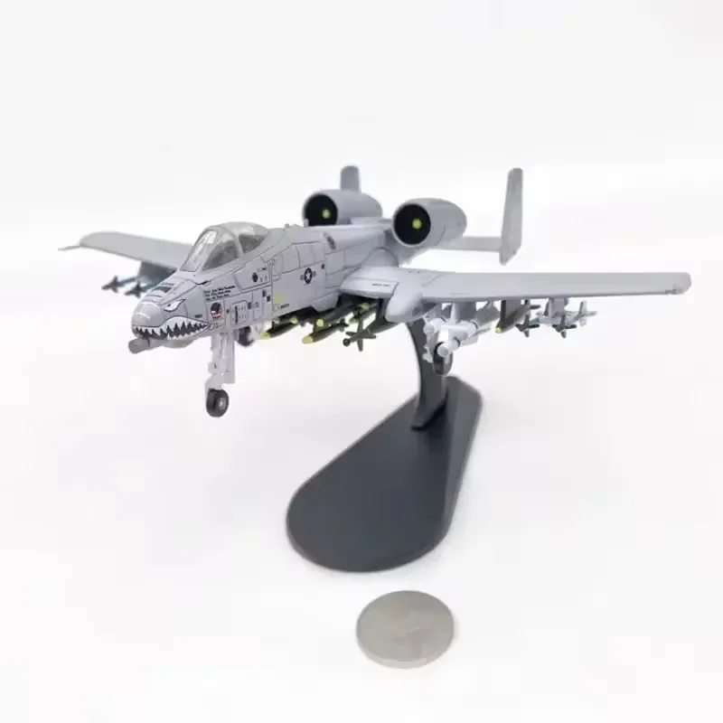 1:100 Scale Shark USAF A-10A Attack Diecast Metal Fighter Model Toy With Stand Aircraft Collection Airplane Display Gifts Fans
1:100 Scale Shark USAF A-10A Attack Diecast Metal Fighter Model Toy With Stand Aircraft Collection Airplane Display Gifts Fans