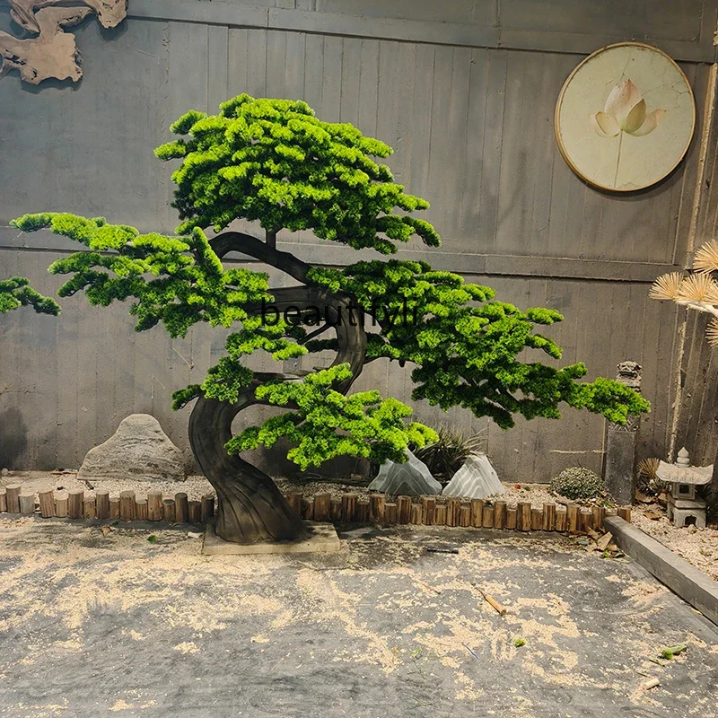 Simulation Welcome Pine New Chinese Pine Shaping Indoor Landscaping False Tree Soft Ornament3286
Simulation Welcome Pine New Chinese Pine Shaping Indoor Landscaping False Tree Soft Ornament3286