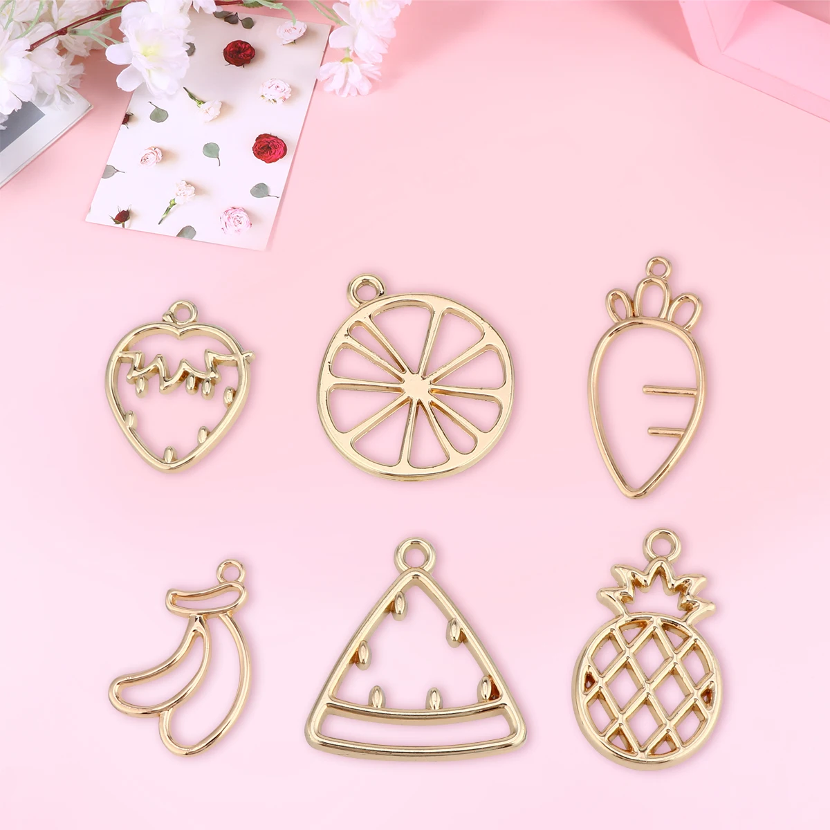 30pcs Alloy Earrings Pendant Diy Jewelry Pendant Hollow-Out Ear Drop Earring Accessories Golden Mixed Style Lightweight Durable
30pcs Alloy Earrings Pendant Diy Jewelry Pendant Hollow-Out Ear Drop Earring Accessories Golden Mixed Style Lightweight Durable